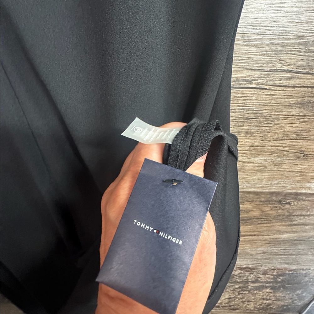 Tommy Hilfiger Black Mini Sheath Dress Short Sleeve - Picture 10 of 11